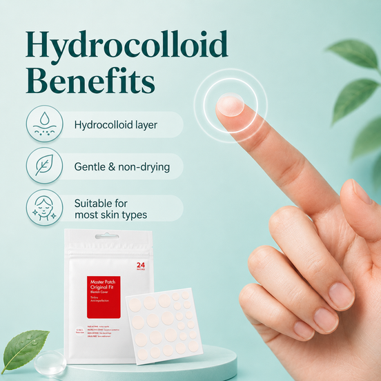 Acne Pimple Patches Absorbing Hydrocolloid Original 3 Size Patches