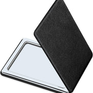 Compact Black Travel Vanity Mirror
