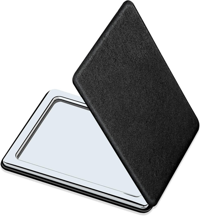 Compact Black Travel Vanity Mirror