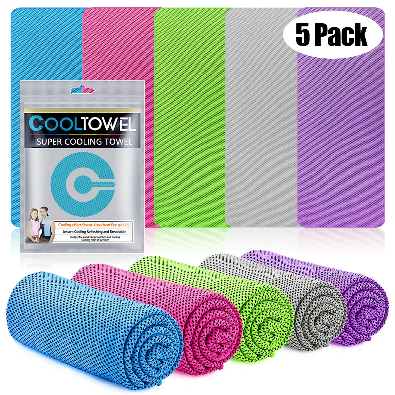 Microfiber Cooling Towels – 40