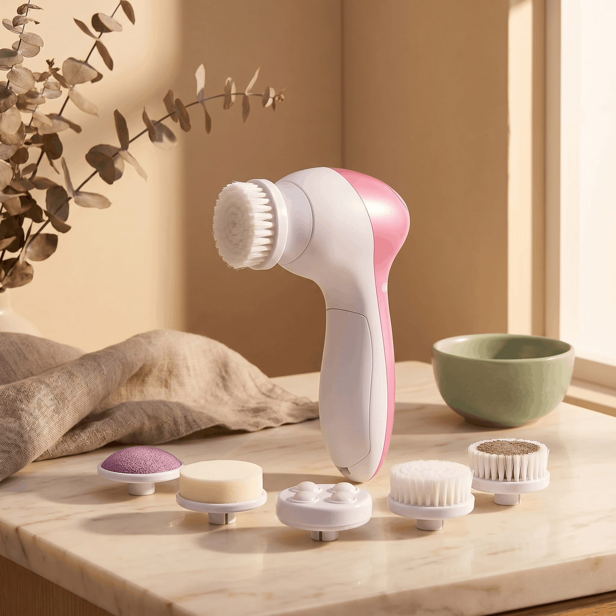 5-in-1 Electric Facial Cleansing Brush