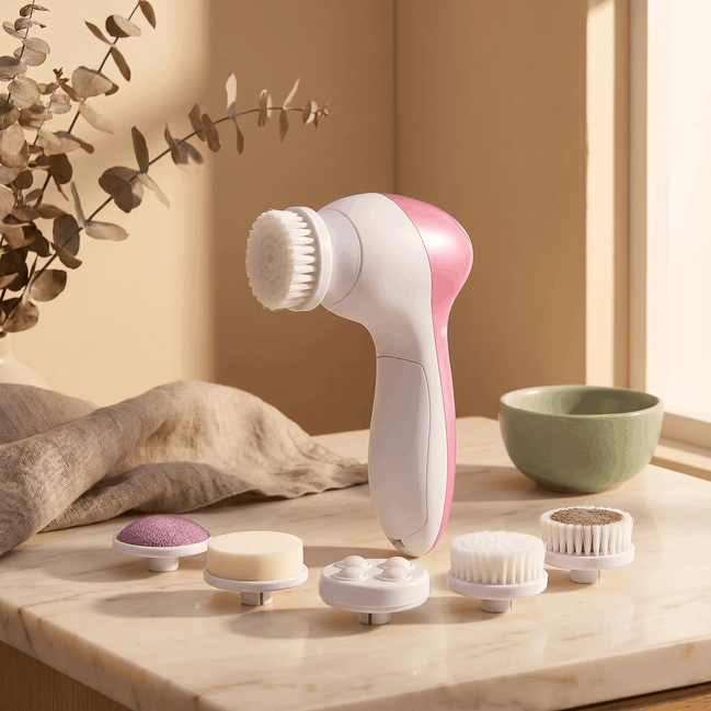 5-in-1 Electric Facial Cleansing Brush