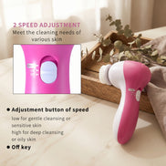 5-in-1 Electric Facial Cleansing Brush