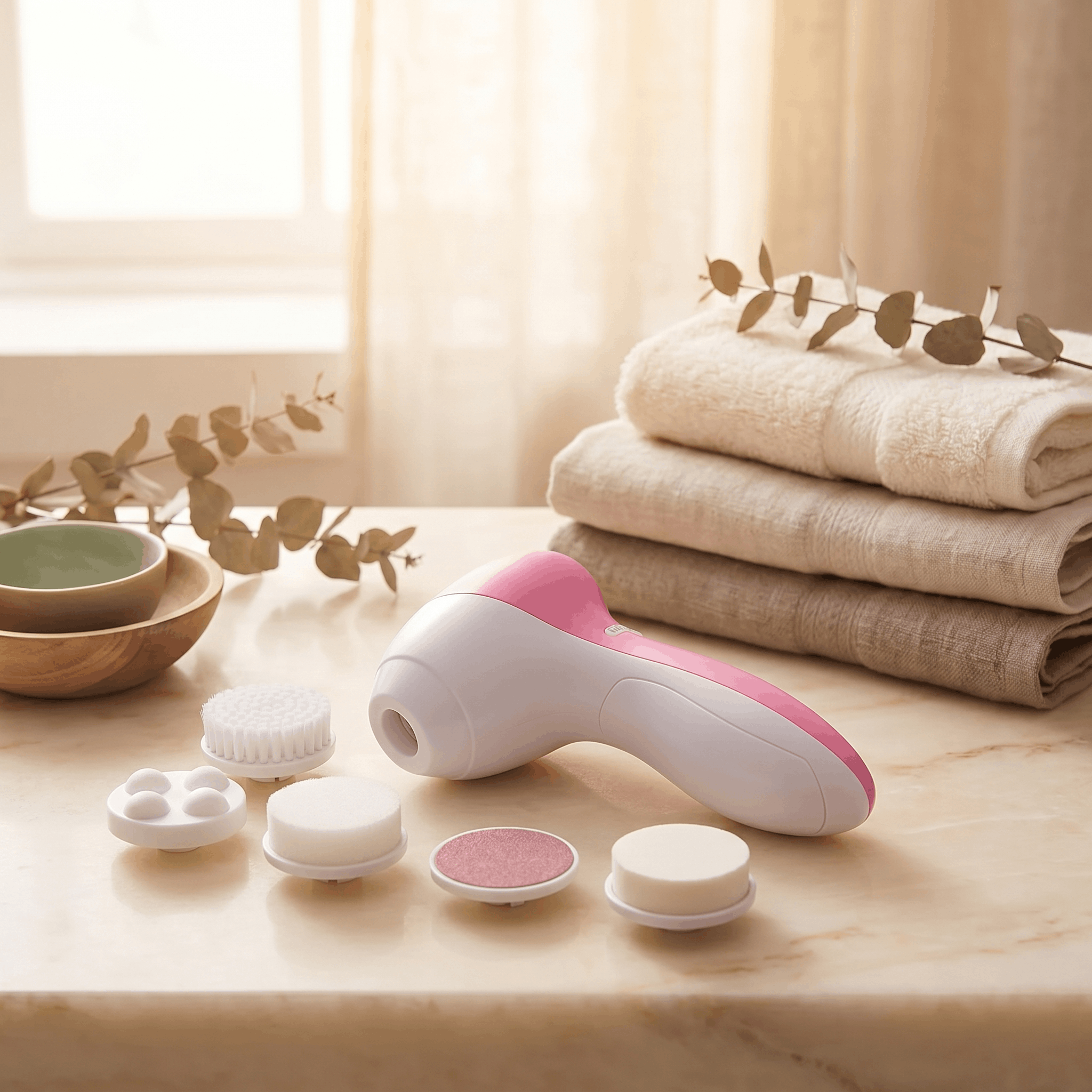 5-in-1 Electric Facial Cleansing Brush