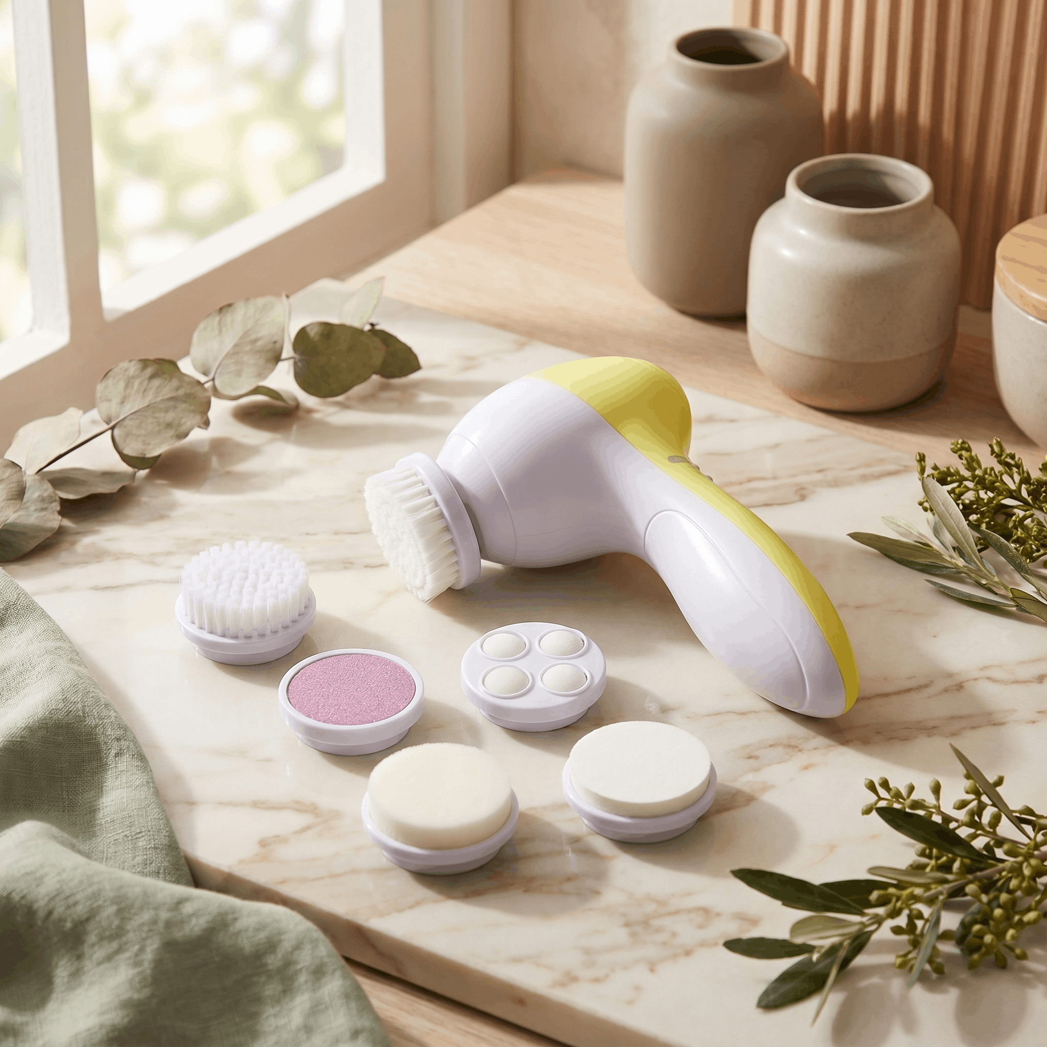 5-in-1 Electric Facial Cleansing Brush