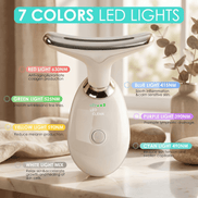 7-Color LED Face & Neck Massager