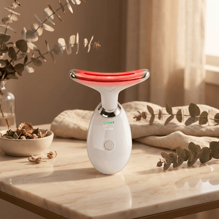 7-Color LED Face & Neck Massager