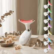 7-Color LED Face & Neck Massager