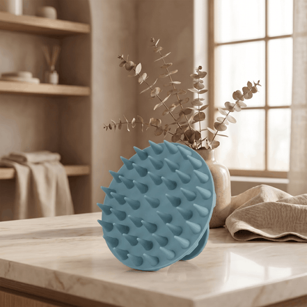 Soft Silicone Scalp Massager Shampoo Brush