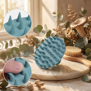 Soft Silicone Scalp Massager Shampoo Brush