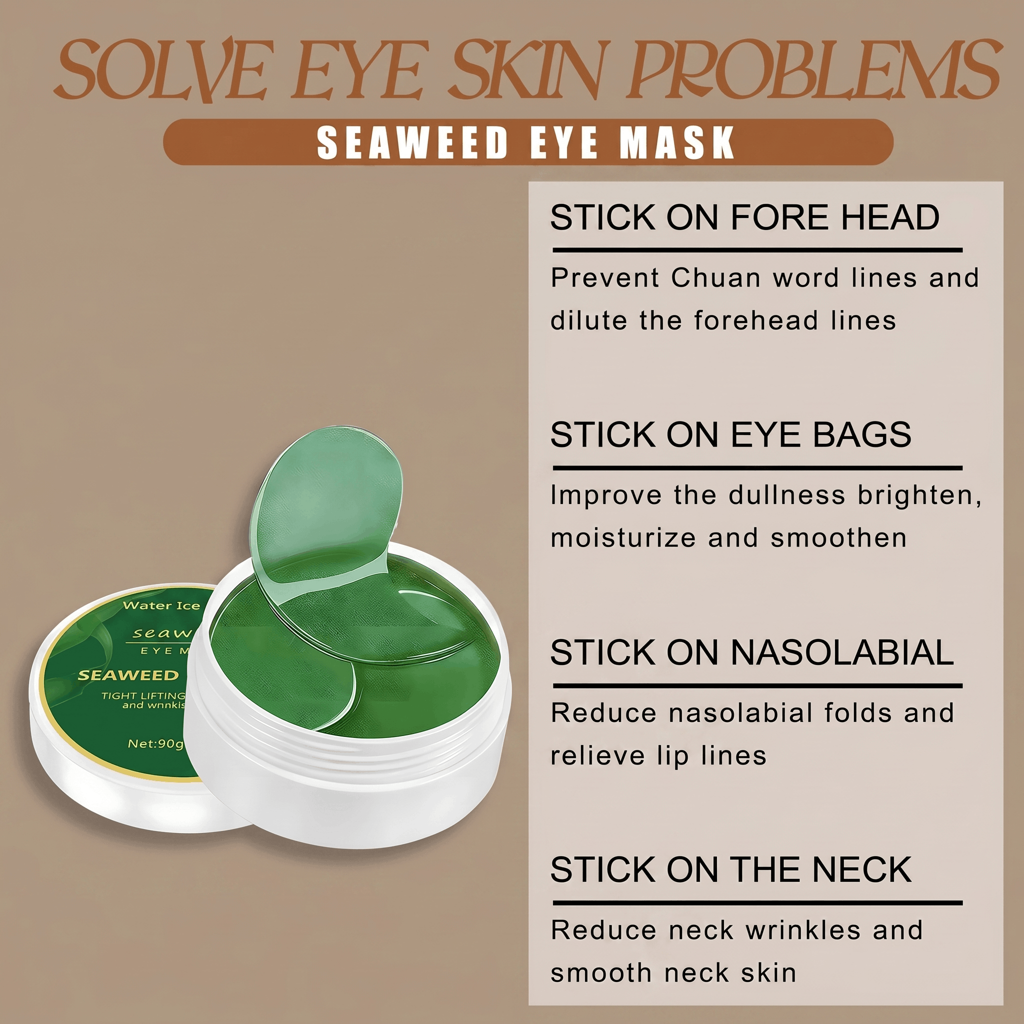 Hydrating Seaweed Eye Mask Patches