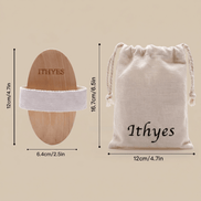 Natural Bristle Exfoliating Dry Body Brush