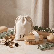 Natural Bristle Exfoliating Dry Body Brush