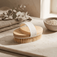 Natural Bristle Exfoliating Dry Body Brush