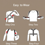 Adjustable Posture Support Brace 