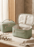 Vegan Leather Travel Makeup Organizer Bag