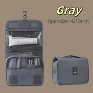 Water-Resistant Hanging Travel Toiletry Bag 
