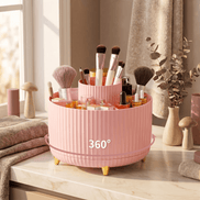 360° Rotating Makeup Organizer