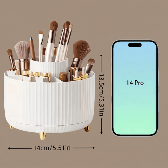 360° Rotating Makeup Organizer