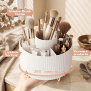 360° Rotating Makeup Organizer
