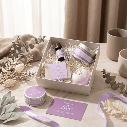 Lavender 7-Piece Home Spa Gift Set