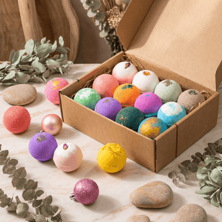 12-Piece Moisturizing Bath Bomb Gift Set