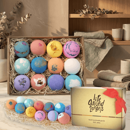 12-Piece Moisturizing Bath Bomb Gift Set