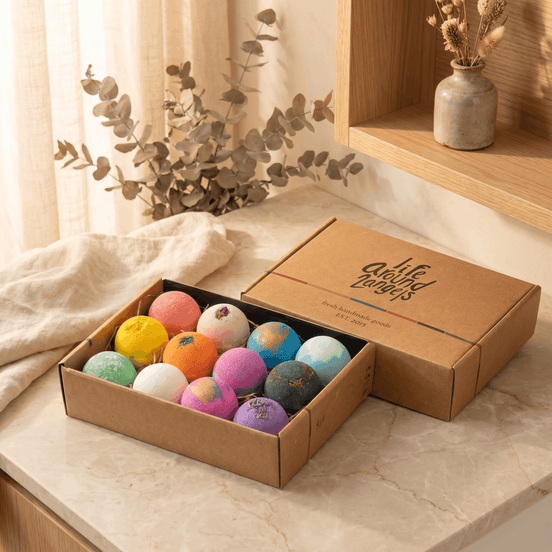 12-Piece Moisturizing Bath Bomb Gift Set