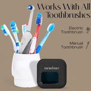 UV-C Rechargeable Toothbrush Sanitizer Case