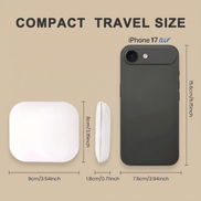 2X LED Compact Travel Makeup Mirror