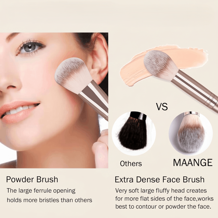 20-Piece Professional Makeup Brush Set
