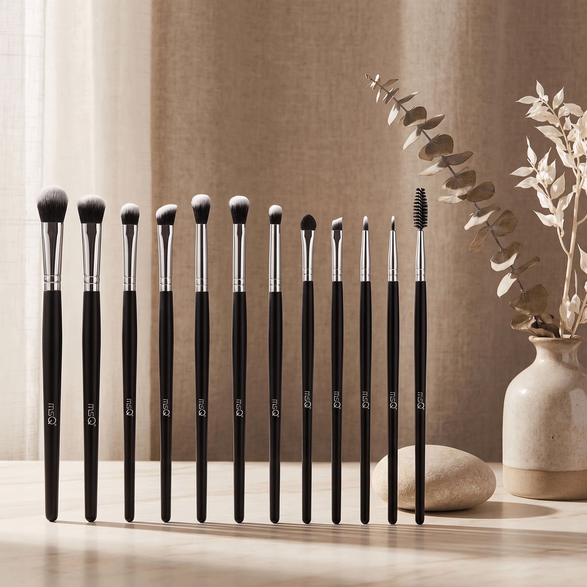 12-Piece Eye Makeup Brush Set