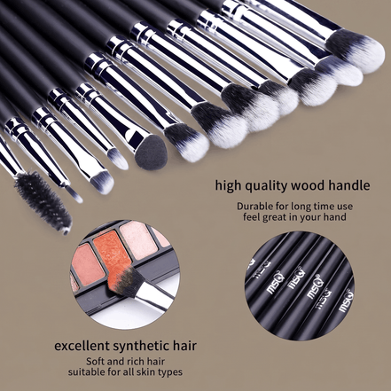12-Piece Eye Makeup Brush Set