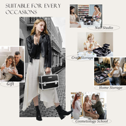 Large Professional Makeup Train Case