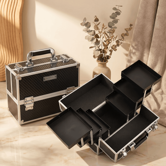 Large Professional Makeup Train Case