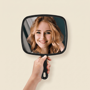 Extra-Large Handheld Salon Mirror – 3 Pack