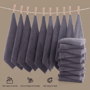 Ultra-Soft Coral Velvet Washcloth Set – 24 Pack