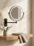 Rechargeable Wall-Mounted LED Makeup Mirror
