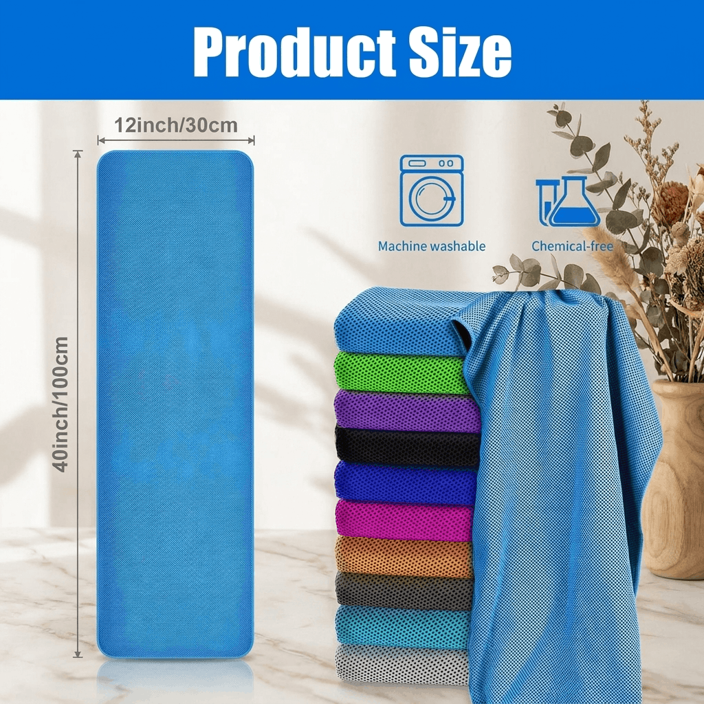 Microfiber Cooling Towels – 40