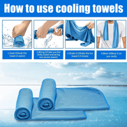 Microfiber Cooling Towels – 40