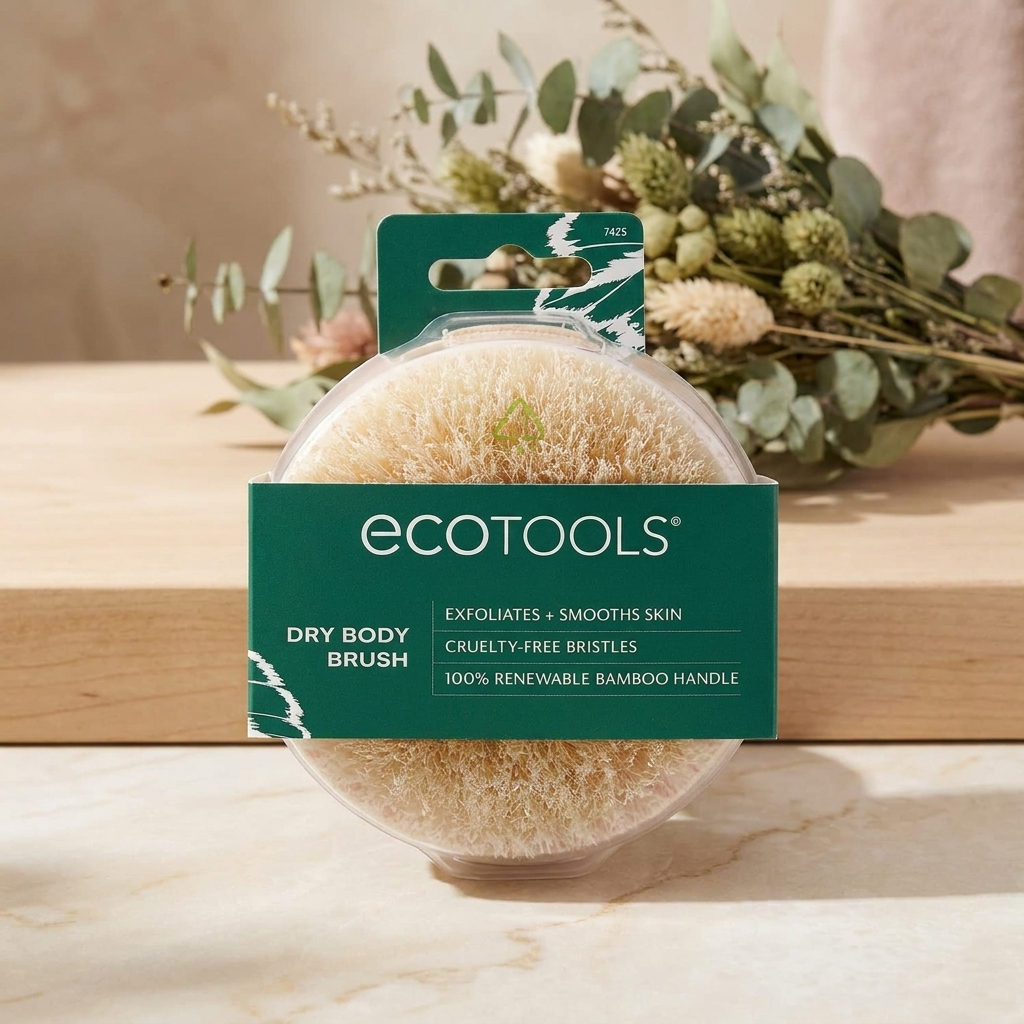Cruelty-Free Natural Bristle Dry Body Brush