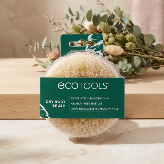 Cruelty-Free Natural Bristle Dry Body Brush