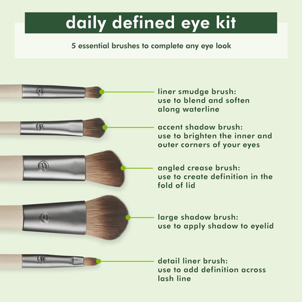 5-Piece Eye Makeup Brush Set 