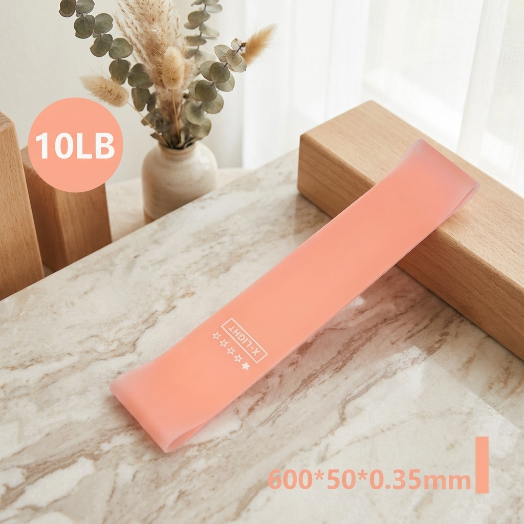 Portable Resistance Band Set for Yoga & Strength Training 