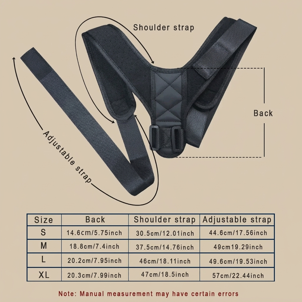 Adjustable Posture Correction Shoulder Belt
