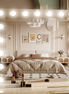 Hollywood Vanity Mirror with 17 LED Lights & 10X Magnification