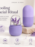 Reusable Ice Roller for Face & Eyes | Premium Facial Ice Mold for Skin Care | Face Cooling Roller for Refreshing Glow