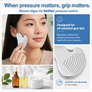 Gua Sha Facial Tools & Face Roller Set, Stainless Steel Facial Massager Tools for Lymphatic Drainage & Face Sculpting, Textured Guasha for Better Grip, Double Chin Reducer, Skincare Gift for Women