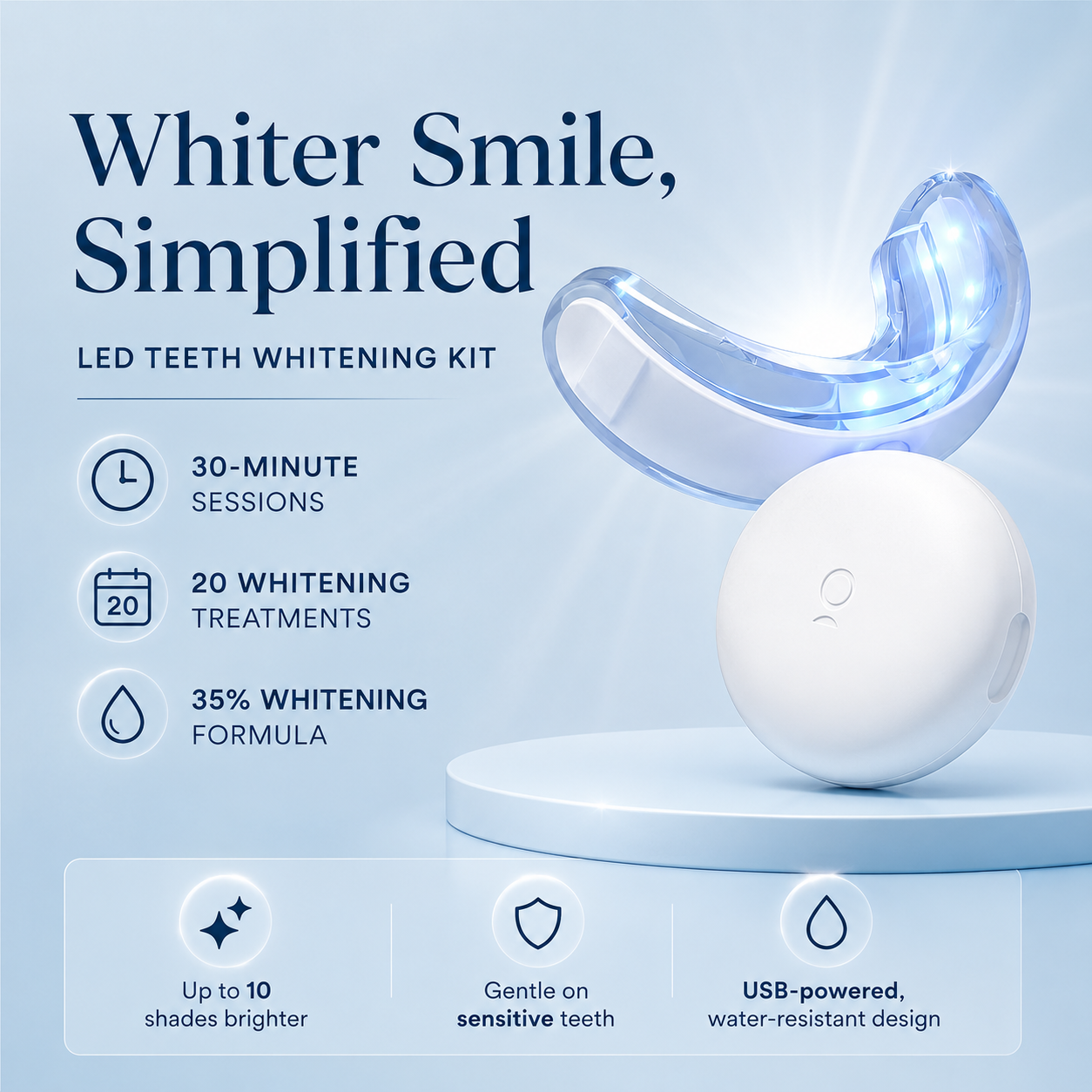 AuraGlow Teeth Whitening Kit