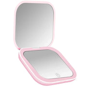 2X LED Compact Travel Makeup Mirror